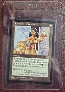 Lion's Eye Diamond - MtG Mirage - Rare NM 1996 - Image 4