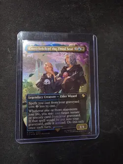 Emet-Selch of the Third Seat (Borderless) (Chocobo Track Foil) Commander: Final - Image 1