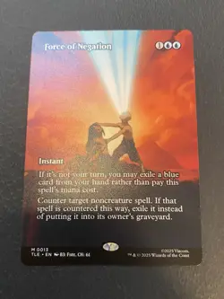 MAGIC AVATAR LAST AIRBENDER unplayed mint mythic FORCE OF NEGATION borderless - Image 1