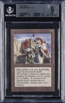 1993 MTG JUGGERNAUT BGS 9 - Image 1