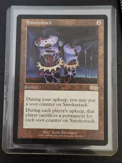 Smokestack #309 [Urza's Saga] MTG English Regular NM *Actual Pictures - Image 1