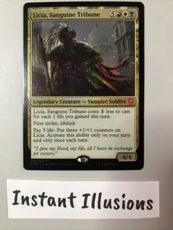 Licia, Sanguine Tribune - Commander 2017 Mtg Tcg - Image 1