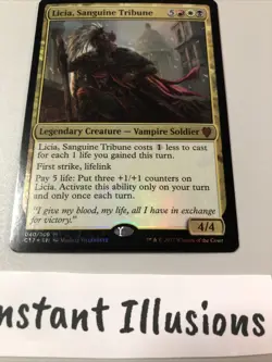 Licia, Sanguine Tribune - Commander 2017 Mtg Tcg - Image 2