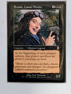 MTG Braids, Cabal Minion Odyssey NM Regular Vintage Old School Magic - Image 1