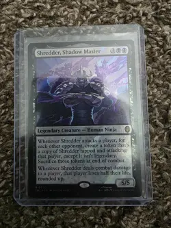 Shredder, Shadow Master (Surge Foil) Commander: Teenage Mutant Ninja Turtles... - Image 1