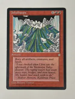 LP Jokulhaups Ice Age Mtg Magic the Gathering Free Ship! BB2 - Image 1