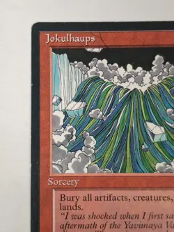 LP Jokulhaups Ice Age Mtg Magic the Gathering Free Ship! BB2 - Image 2