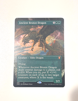 Ancient Bronze Dragon (Borderless) Commander Legends: Battle for Baldur's... - Image 1