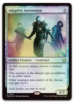 Adaptive Automaton #723 (Foil) (LP) Foundations FDN Magic MTG - Image 1