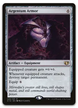 Argentum Armor #228 (NM) Commander 2014 C14 Magic MTG - Image 1