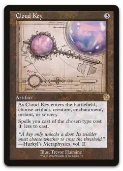 Cloud Key (Schematic) #75 (NM) Brothers' War BRR Magic MTG - Image 1