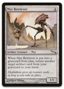Myr Retriever #215 (LP) Mirrodin MRD Magic MTG - Image 1