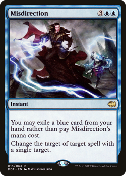 Misdirection #15 (MP) Merfolk vs Goblins DDT Magic MTG - Image 1