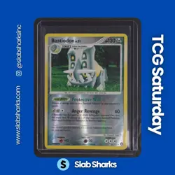 2009 POKEMON PLATINUM RISING RIVALS #2/111 BASTIODON REVERSE HOLO - Image 1