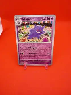 Pokemon TCG Scarlet & Violet 151 Gengar Reverse Holo Rare 094/165 - Image 1