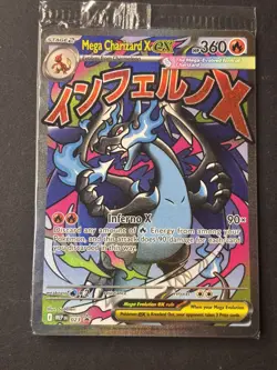 Pokemon TCG Mega Charizard X EX MEP023/Oricorio EX MEP024 Sealed Promo NM - Image 2