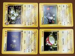 Pokemon TCG Base Team Rocket Fossil Magnemite Magneton Voltorb 6 Card Lot - Image 2