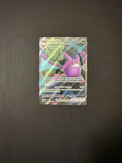 Team Rocket's Crobat ex Ultra Rare 217/182 Pokemon TCG Destined Rivals NM - Image 1