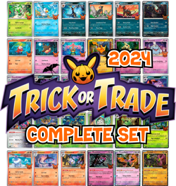 2024 Pokemon Halloween BOOster Bundle Trick or Trade *Complete Set* - Image 1