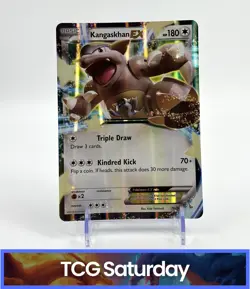 2014 POKEMON #78/106 KANGASKHAN EX JUMBO CARD - Image 1