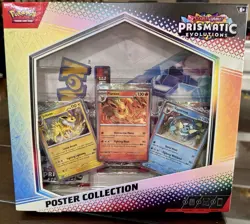 2025 Pokemon Scarlet & Violet Prismatic Evolutions Poster Collection - Sealed - Image 1