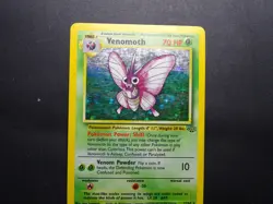 Pokemon Vintage Holo Venomoth Jungle 13/64 WotC MP/LP - Image 1