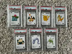 1998 KFC Pokemon Gem Mint Complete 7 Card Set 🔥 Nintendo RARE - Image 1