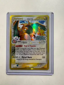 Charizard Reverse Holo STAMPED 4/100 Crystal Guardians Pokemon Lightly Played - Image 1