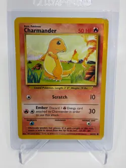 Pokemon Charmander 46/102 – Base Set Unlimited (1999) Non-Holo - Image 1