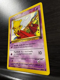 Pokemon | Abra 49/82 | 1st Edition | Team Rocket | LP-NM - Image 2