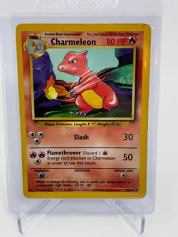 Pokemon Charmeleon 24/102 – Base Set Unlimited (1999) Non-Holo - Image 1
