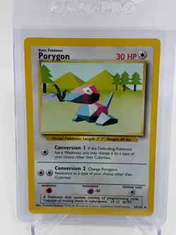 Pokemon Porygon 39/102 – Base Set Unlimited (1999) Non-Holo - Image 1