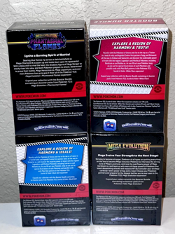 Pokemon Booster Bundle Lot Black Bolt, Mega, Phantasmal Flames, White Flare - Image 3
