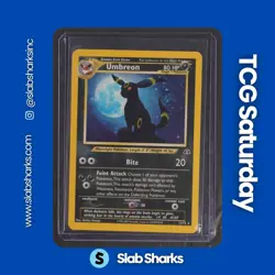 2001 POKEMON NEO DISCOVERY #13/75 UMBREON HOLO RARE - Image 1