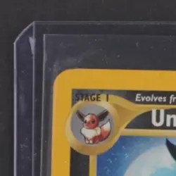 2001 POKEMON NEO DISCOVERY #13/75 UMBREON HOLO RARE - Image 3