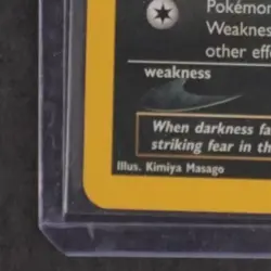 2001 POKEMON NEO DISCOVERY #13/75 UMBREON HOLO RARE - Image 4