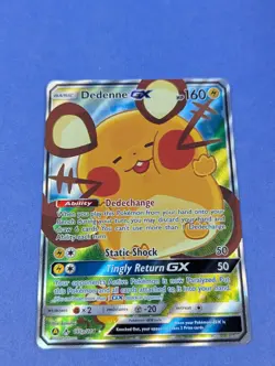 Dedenne GX - 195a/214 - Rare Ultra Unbroken Bonds - Pokemon - LP - Image 1