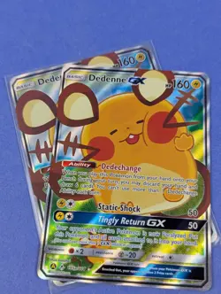 Dedenne GX - 195a/214 - Rare Ultra Unbroken Bonds - Pokemon - LP - Image 4