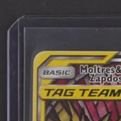 2016 POKEMON SM BS PROMO HIDDEN FATE ETB #SM210 MOLTRES ZAPDOS ARTICUNO TAG TEAM - Image 3