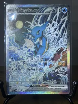 Pokemon Kingdra EX 131 Scarlet & Violet Shrouded Fable Promo - Image 1