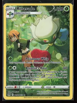 Roserade TG02/TG30 Lost Origin Trainer Gallery Illustration Rare Pokemon NM - Image 1