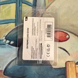 SEALED Eevee 133/165 POKEMON TOGETHER STAMP Poke Post 151 Promo - Image 2