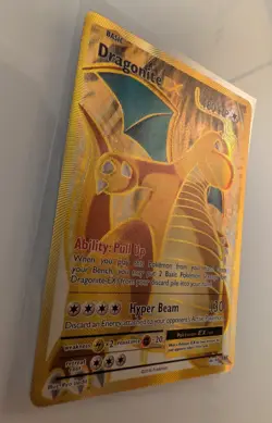 Pokemon NM Dragonite EX Full Art Evolutions Ultra Rare Holo 106/108 180 HP - Image 2