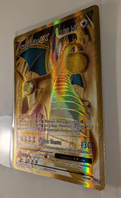 Pokemon NM Dragonite EX Full Art Evolutions Ultra Rare Holo 106/108 180 HP - Image 3