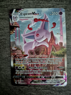 Pokemon Espeon VMAX Alt Art 270/264 Fusion Strike Secret Rare Full Art - Image 1