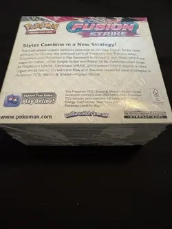FACTORY SEALED Pokemon Sword & Shield - Fusion Strike Booster Box English! - Image 4