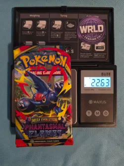 (HEAVY)🔥 22.63g Pokemon TCG Phantasmal Flames Booster Pack Factory Sealed✅ - Image 1