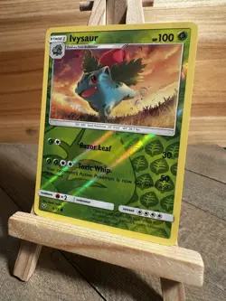 Pokemon Shining Legends Reverse Holo Ivysaur #2/73 Lightly played - Image 1