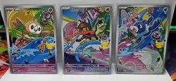 Rowlet, Litten, and Popplio First Partner Promos - MEP 043, 044, 045 Pokemon TCG - Image 1