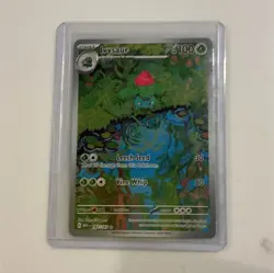 Pokemon Ivysaur 167/165 Full Art Illustration Rare Holo Sv: Scarlet & Violet 151 - Image 1